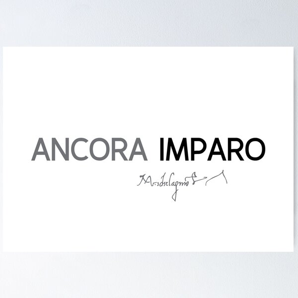 Item preview, ancora imparo - michelangelo designed and sold by razvandrc.