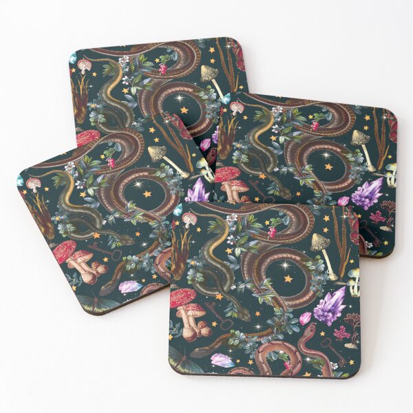 Item preview, Mysterious Mushroom Forest III - Night designed and sold by Burcu Korkmazyurek.