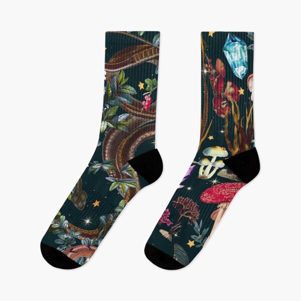 Item preview, Mysterious Mushroom Forest III - Night designed and sold by Burcu Korkmazyurek.