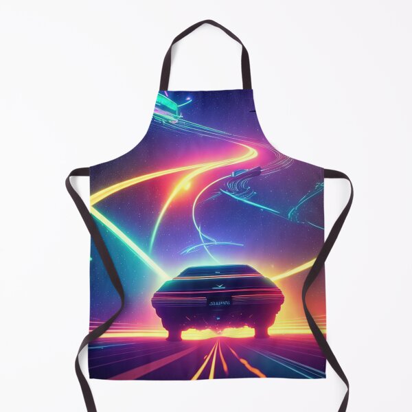 Item preview, Car Synthwave, neon, futurist, kids, game, children, future designed and sold by Cyber Kids.