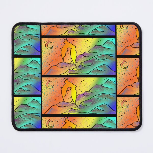 Item preview,  Rainbow bat - type 4 designed and sold by Kirsty MacDonald.