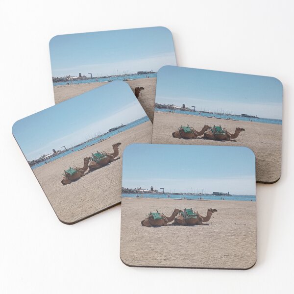 Item preview, Camels on the beach. designed and sold by ronsaunders47.
