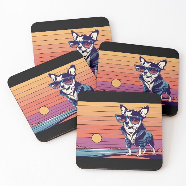 Item preview, Retro Cool Chihuahua designed and sold by Angry Swan Designs.