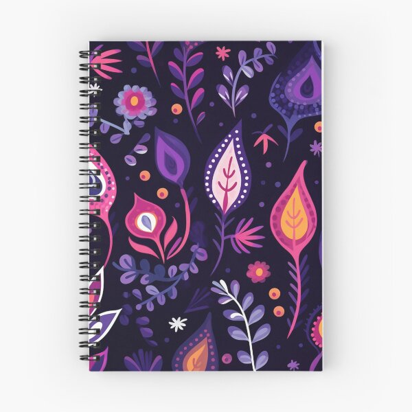 Aperçu de l'œuvre le motif est affiché sur le violet créée et vendue par Nanthikan.
