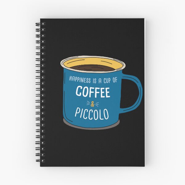 Item preview, Piccolo & Coffee is happiness designed and sold by orlumbuspirate.