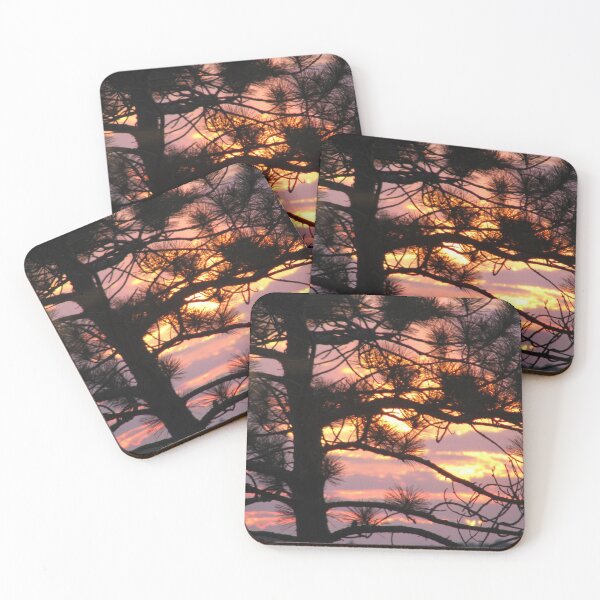 Item preview, Silhouette Sunset at Lake CatchaComa-Available As Art Prints-Mugs,Cases,Duvets,T Shirts,Stickers,etc designed and sold by born30.