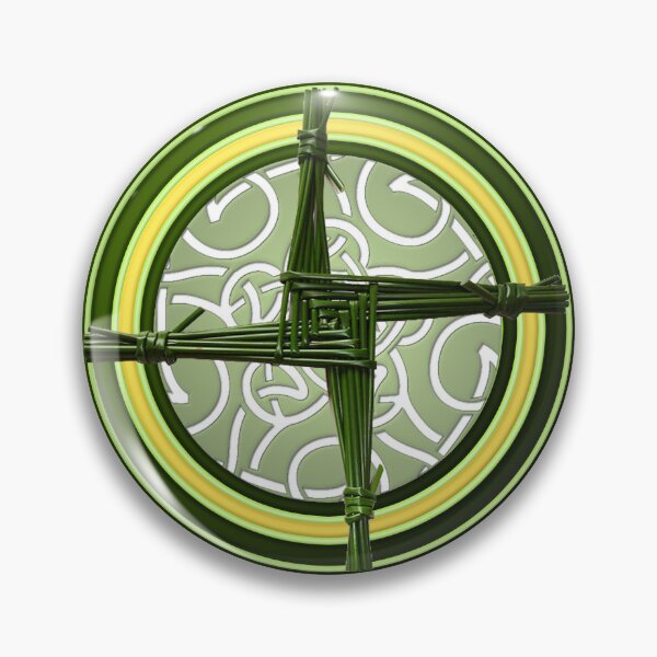 Item preview, Green Brigid's Cross designed and sold by HolidayBug.