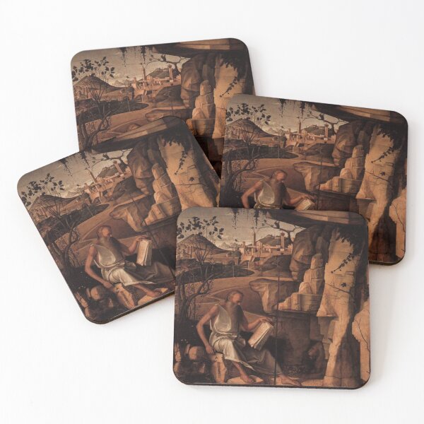 Item preview, St. Jerome in the Desert - Bellini, Florence designed and sold by The Great  Art.