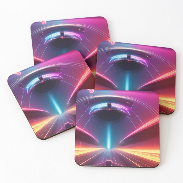 Item preview, Car Synthwave, neon, futurist, kids, game, children, future designed and sold by Cyber Kids.