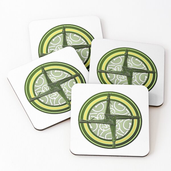 Item preview, Green Brigid's Cross designed and sold by HolidayBug.