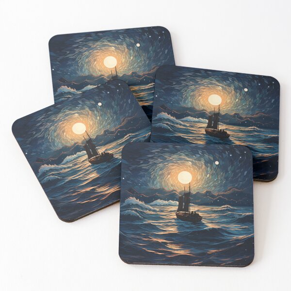 Item preview, Rough sea designed and sold by tensorbrush.