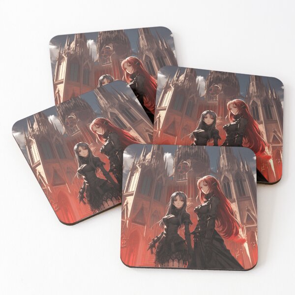 Item preview, anime girl in cathedral  designed and sold by Davidshadowing.