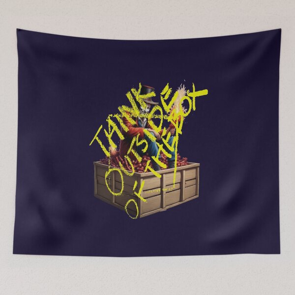 Item preview, Think Outside Of The Box Guy Fawkes Humor designed and sold by taiche.