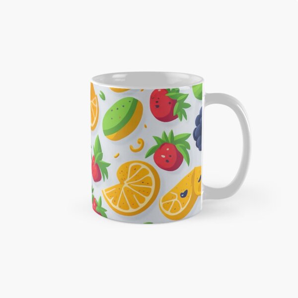 Item preview, Pattern for fruit lovers: strawberries, lemons, grapes designed and sold by AleksKos.