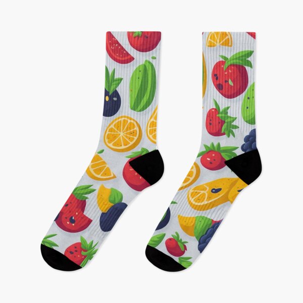 Item preview, Pattern for fruit lovers: strawberries, lemons, grapes designed and sold by AleksKos.