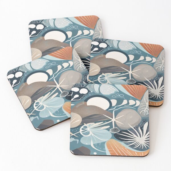 Item preview, Abstract Seascape Beachcombing designed and sold by KoliBabb.