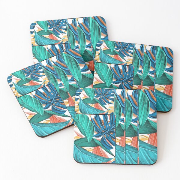 Item preview, an abstract painting, palm tree pattern, tropical plant designed and sold by zzzozzo.