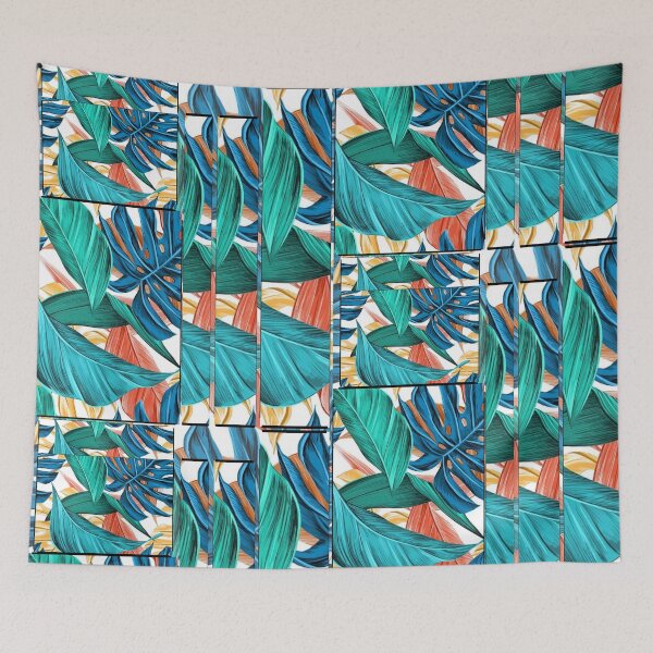 Item preview, an abstract painting, palm tree pattern, tropical plant designed and sold by zzzozzo.