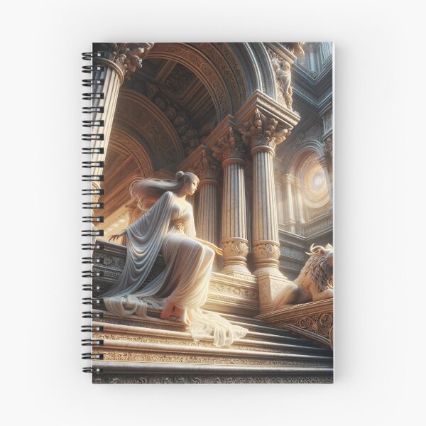 Item preview, Radiant Recline: The Ethereal Intersection of Fantasy and Elegance in a Luminous Digital Realm designed and sold by oanaunciuleanu.