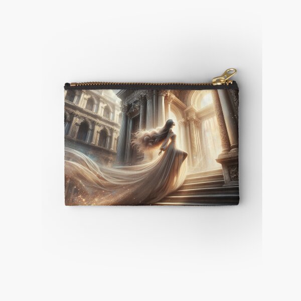 Item preview, Radiant Recline: The Ethereal Intersection of Fantasy and Elegance in a Luminous Digital Realm designed and sold by oanaunciuleanu.
