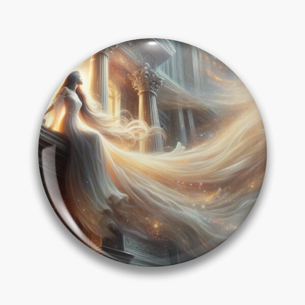 Item preview, Radiant Recline: The Ethereal Intersection of Fantasy and Elegance in a Luminous Digital Realm designed and sold by oanaunciuleanu.