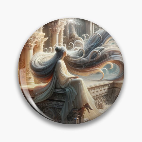 Item preview, Radiant Recline: The Ethereal Intersection of Fantasy and Elegance in a Luminous Digital Realm designed and sold by oanaunciuleanu.