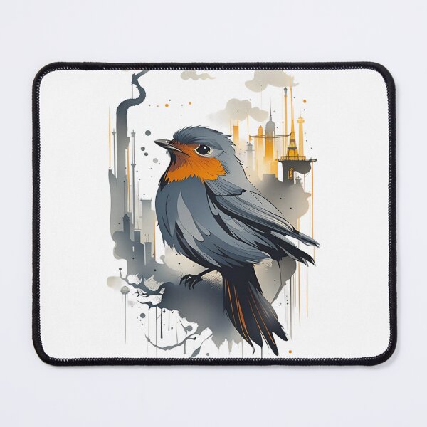 Item preview, Cute Red Robin Bird designed and sold by Berniaczek.