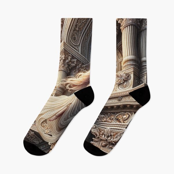 Item preview, Radiant Recline: The Ethereal Intersection of Fantasy and Elegance in a Luminous Digital Realm designed and sold by oanaunciuleanu.