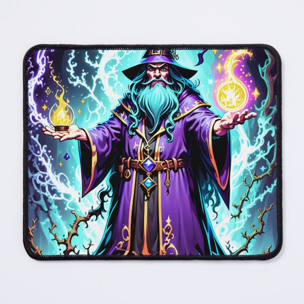 Item preview, Enchanting Spell Caster: Master Art of Magic with a Vintage Wizard designed and sold by milliedoesart84.