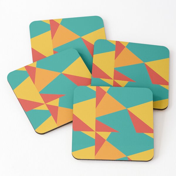 Item preview, Teal Yellow Pattern designed and sold by TheArtism.