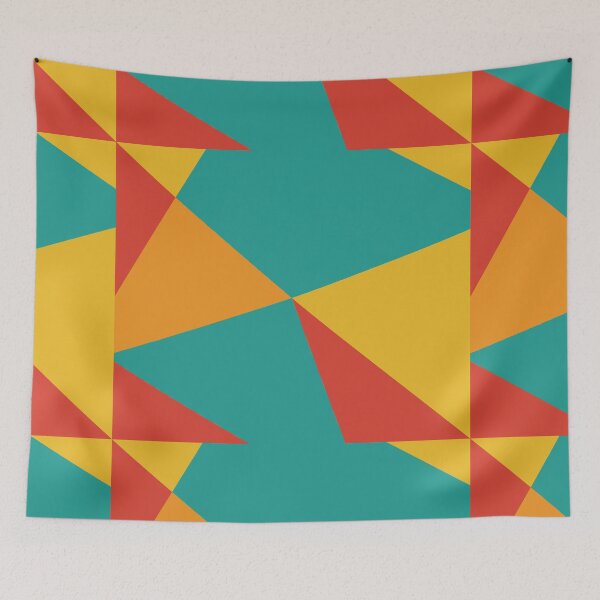 Item preview, Teal Yellow Pattern designed and sold by TheArtism.