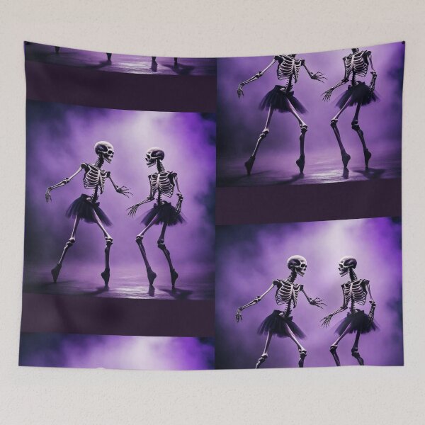 Item preview, Dancing Skeletons Dance Skeletons Dancers Skeletons Lovers Funny Halloween Skeletons Gifts Funny gifts for Halloween Skull  Spooky Time Szn designed and sold by MatthewViews.
