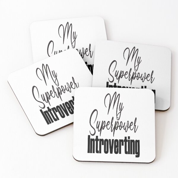 Item preview, My Superpower: Introverting designed and sold by KansydMerch.