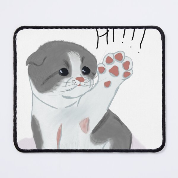 Item preview, Kitten says hi designed and sold by ArtEze.
