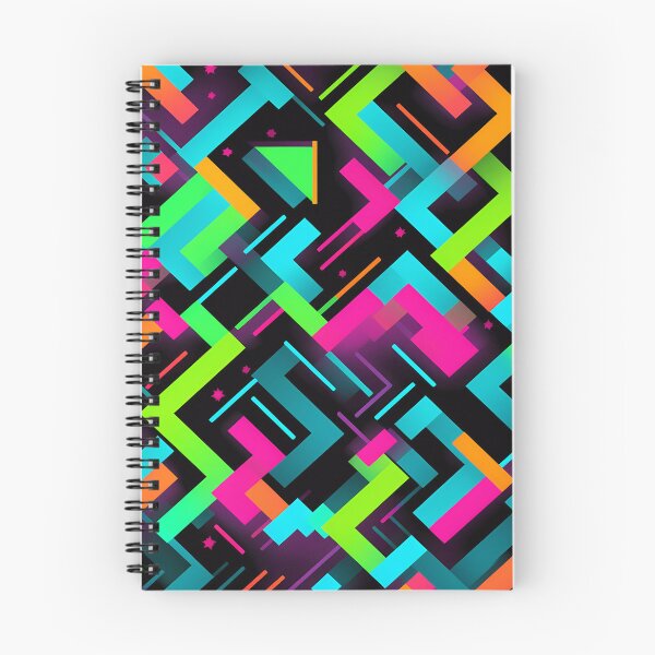 Item preview, “Futuristic Neon Patterns” designed and sold by Art-Vortex-fr.