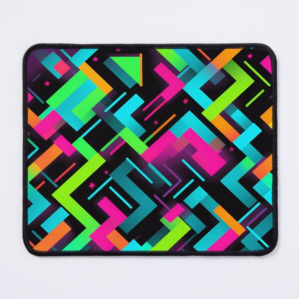 Item preview, “Futuristic Neon Patterns” designed and sold by Art-Vortex-fr.