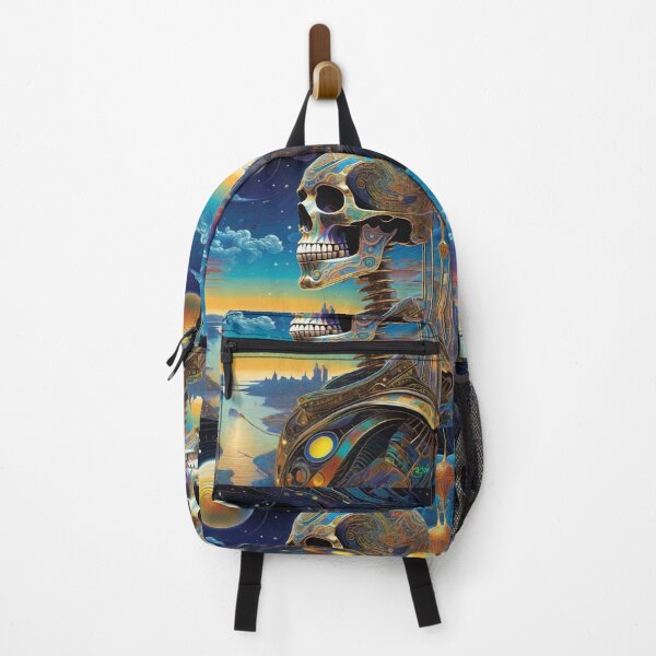 Item preview, Trippy Skeleton Sci-Fi Cyborgs - Surreal Dreamscapes 16 designed and sold by Benito Del Ray.