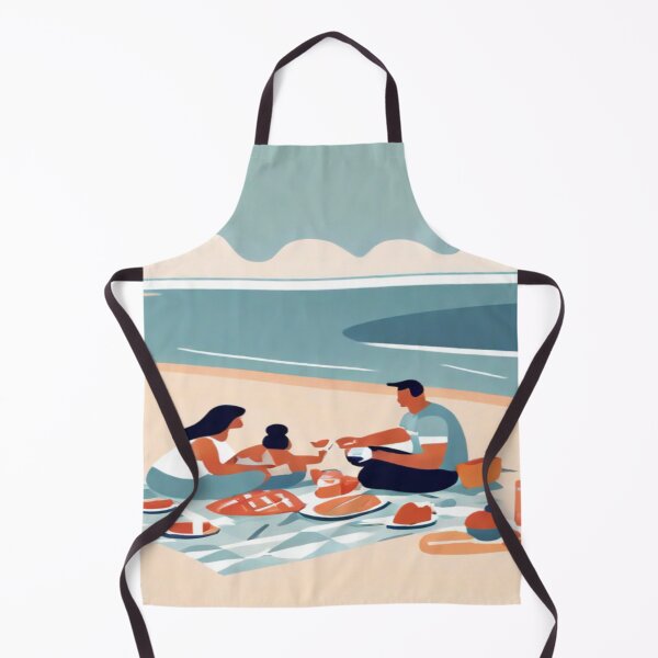 Item preview, Abstract Seascape Family Picnic designed and sold by KoliBabb.