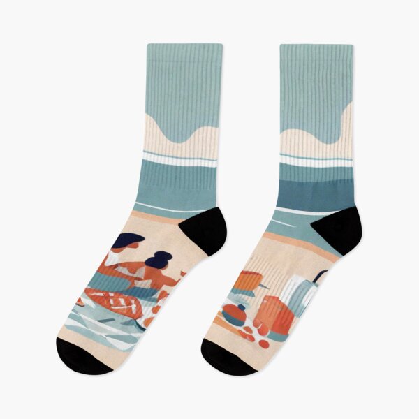Item preview, Abstract Seascape Family Picnic designed and sold by KoliBabb.