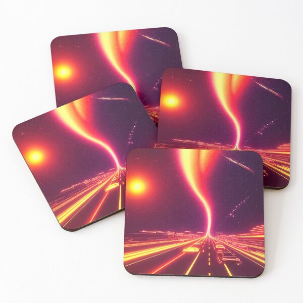 Item preview, Car Synthwave, neon, futurist, kids, game, children, future designed and sold by Cyber Kids.