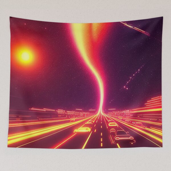 Item preview, Car Synthwave, neon, futurist, kids, game, children, future designed and sold by Cyber Kids.