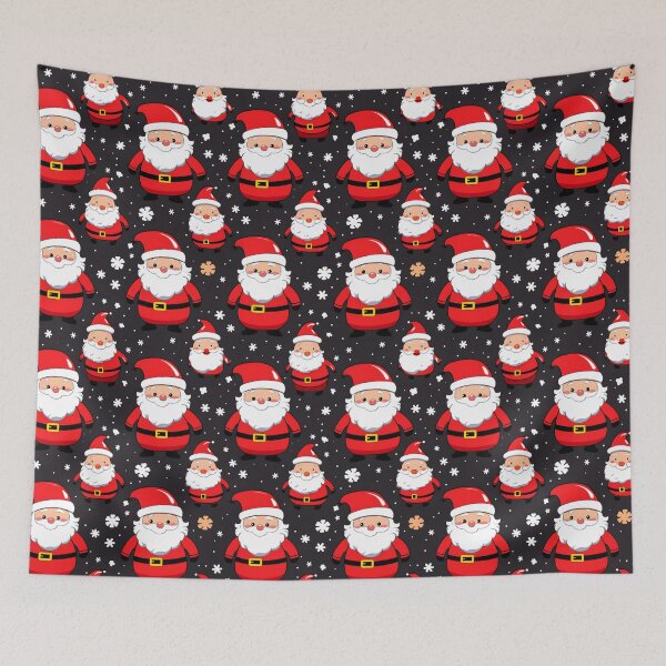 Item preview, Playful Santa Claus Pattern designed and sold by soulofalion.