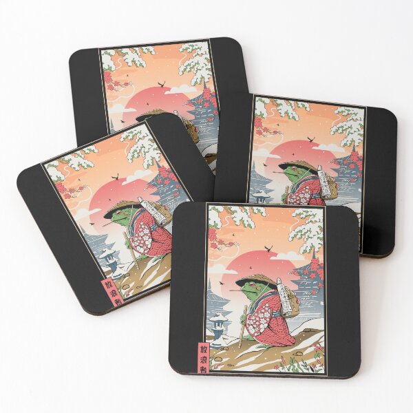 Item preview, Wandering Toad Ukiyo designed and sold by ArtoCharlie.