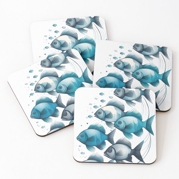 Item preview, Shoal of sea fish designed and sold by Berniaczek.