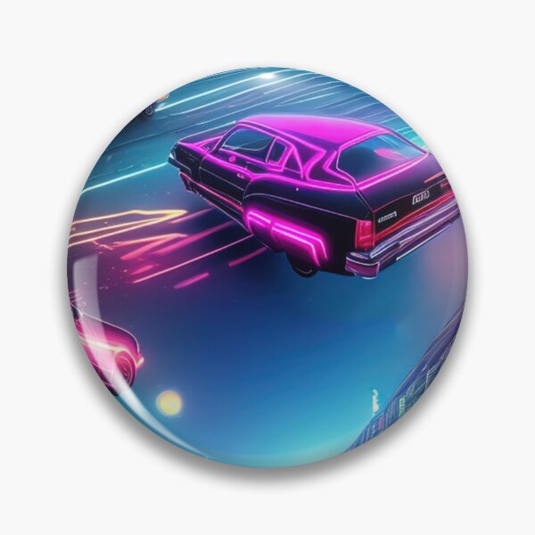 Item preview, Car Synthwave, neon, futurist, kids, game, children, future designed and sold by Cyber Kids.