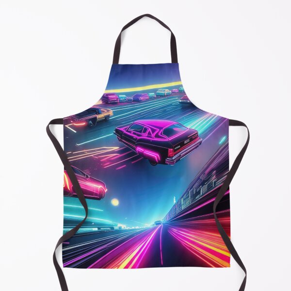Item preview, Car Synthwave, neon, futurist, kids, game, children, future designed and sold by Cyber Kids.