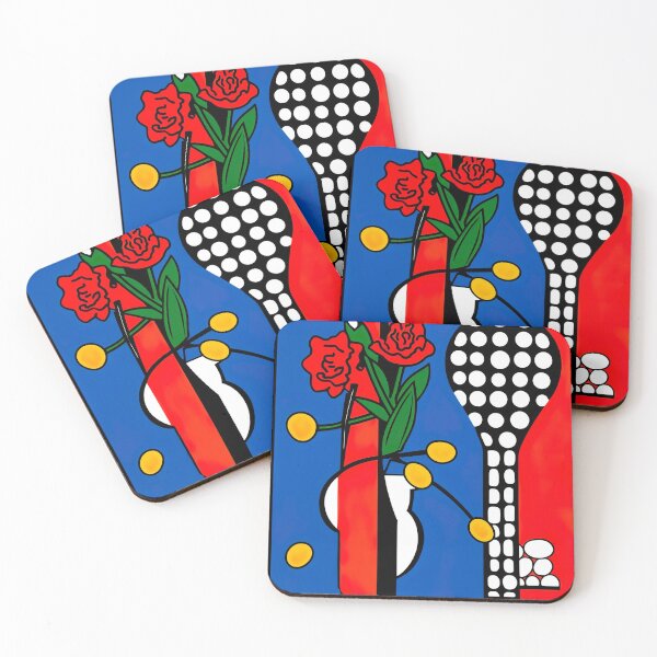 Artikelvorschau, Retro Design das an Popart Motive erinnert entworfen und verkauft von Pflugart.