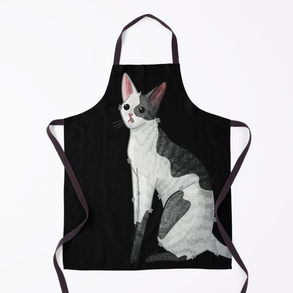 Item preview, Tuxedo Cornish Rex - Cat lovers gifts designed and sold by FelineEmporium.
