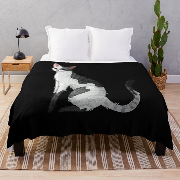 Item preview, Tuxedo Cornish Rex - Cat lovers gifts designed and sold by FelineEmporium.