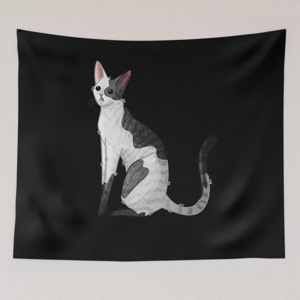 Item preview, Tuxedo Cornish Rex - Cat lovers gifts designed and sold by FelineEmporium.